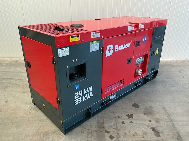 Bauer - gfs-24kw - noodstroomaggregaat - 33 kva (ongebruikt) - afbeelding 1 van  16