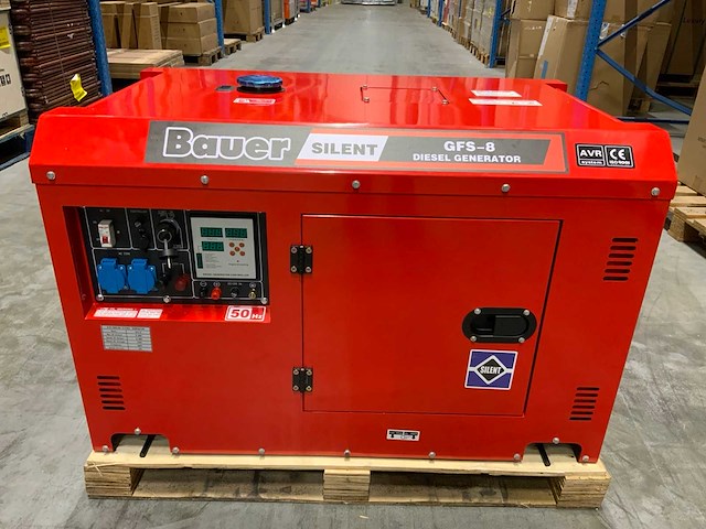 Bauer - gfs-8 - 10 kva diesel generator ats - afbeelding 2 van  7
