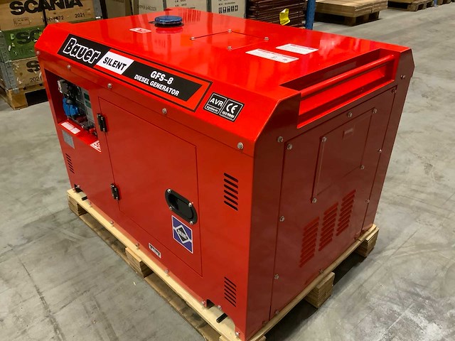 Bauer - gfs-8 - 10 kva diesel generator ats - afbeelding 3 van  7