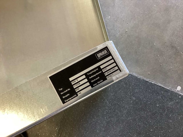 Bauer 19 liter kgw ‘s’ lekbak (2x) - afbeelding 4 van  5