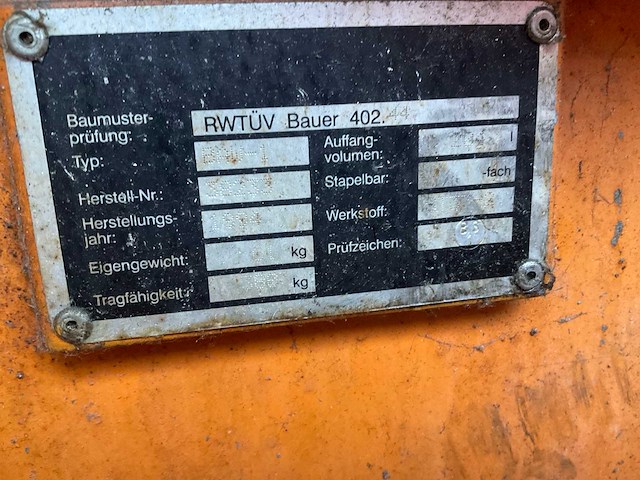 Bauer baw 1 olie opvangbak (8x) - afbeelding 10 van  18