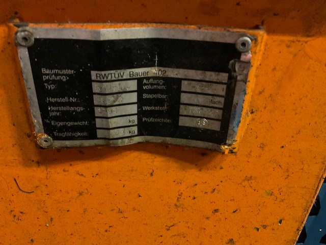 Bauer baw 1 olie opvangbak (9x) - afbeelding 13 van  14