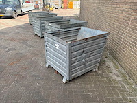 Bauer bsk 90 stapelbare kiepbak (2x) - afbeelding 5 van  7