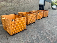 Bauer bsk90 stapelbare kiepbak (3x) - afbeelding 3 van  7