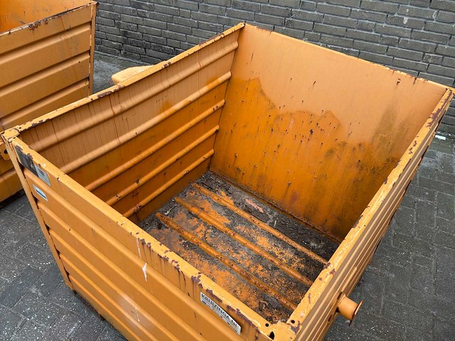 Bauer bsk90 stapelbare kiepbak (3x) - afbeelding 4 van  7