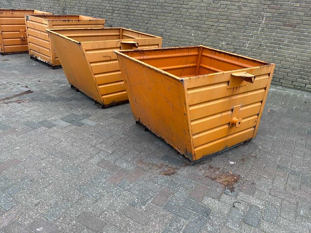 Bauer bsk90 stapelbare kiepbak (3x) - afbeelding 6 van  7