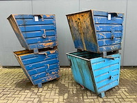 Bauer bss55 / bsk55 kiepbare afvalcontainer (4x) - afbeelding 1 van  5