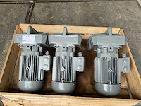 Bauer elektromotor met reductiekast (3x) - afbeelding 1 van  2