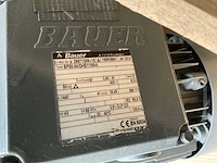 Bauer elektromotor met reductiekast (3x) - afbeelding 3 van  3