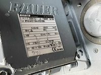 Bauer elektromotor met reductiekast (4x) - afbeelding 3 van  3