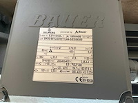 Bauer elektromotor met reductiekast - afbeelding 3 van  3