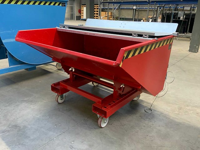 Bauer expo 900 verrijdbare kantelbare afvalbak - afbeelding 1 van  6