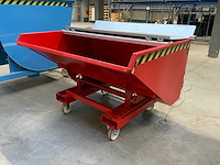 Bauer expo 900 verrijdbare kantelbare afvalbak - afbeelding 1 van  6