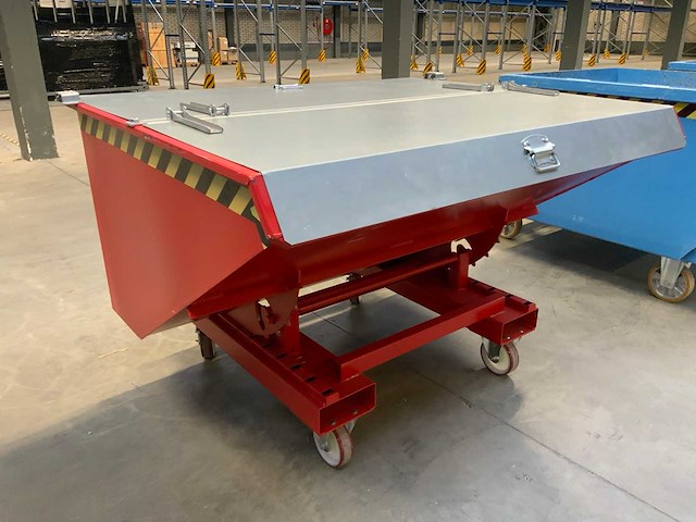 Bauer expo 900 verrijdbare kantelbare afvalbak - afbeelding 4 van  6