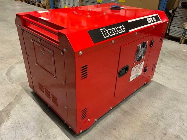 Bauer gfs-6 diesel generator 6.5kva - afbeelding 7 van  11