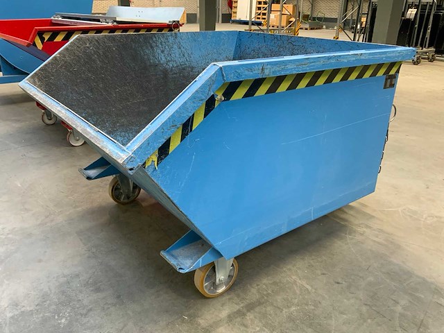 Bauer gu s verrijdbare kantelbare afvalbak - afbeelding 1 van  5