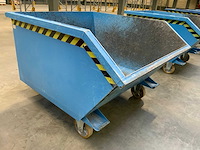 Bauer gu s verrijdbare kantelbare afvalbak - afbeelding 2 van  5