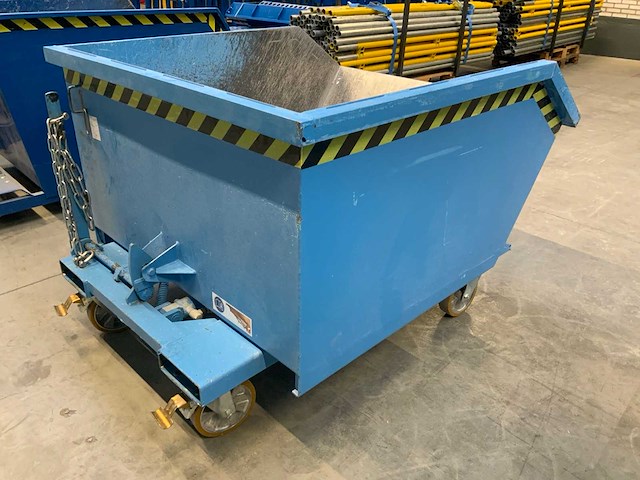 Bauer gu s verrijdbare kantelbare afvalbak - afbeelding 1 van  6