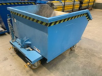 Bauer gu s verrijdbare kantelbare afvalbak - afbeelding 1 van  6