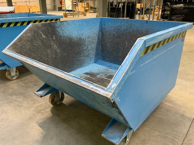 Bauer gu s verrijdbare kantelbare afvalbak - afbeelding 5 van  6