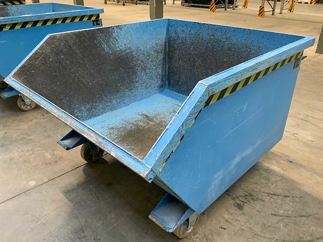 Bauer gu s verrijdbare kantelbare afvalbak - afbeelding 3 van  6