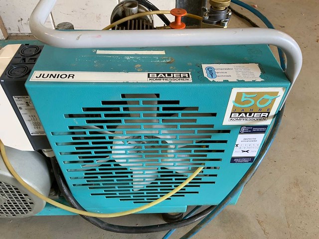 Bauer junior j3e luchtcompressor - afbeelding 10 van  10