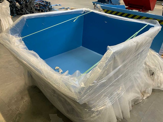 Bauer / kruizinga gu-r s verrijdbare kantelbare afvalbak - ongebruikt - afbeelding 2 van  7