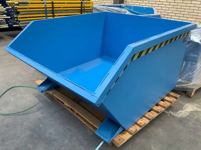 Bauer / kruizinga gu-r s verrijdbare kantelbare afvalbak - ongebruikt - afbeelding 4 van  7