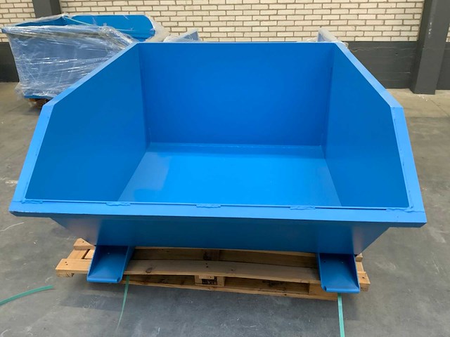 Bauer / kruizinga gu-r s verrijdbare kantelbare afvalbak - ongebruikt - afbeelding 5 van  7