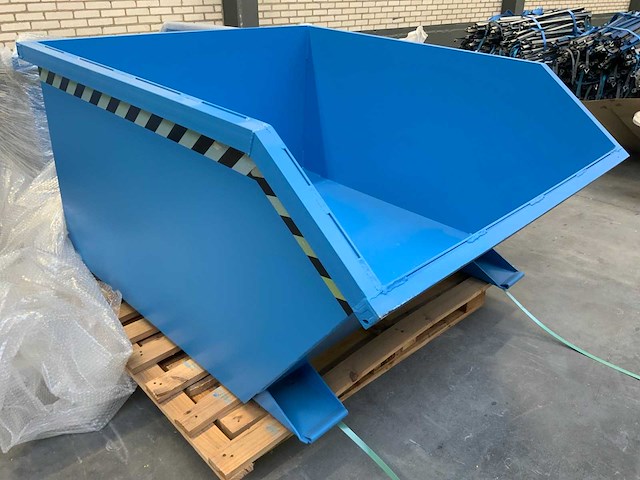 Bauer / kruizinga gu-r s verrijdbare kantelbare afvalbak - ongebruikt - afbeelding 6 van  7