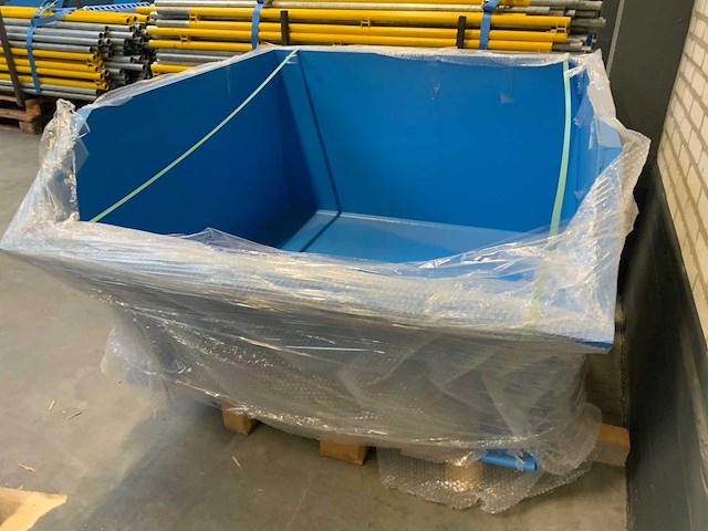 Bauer / kruizinga gu-r s verrijdbare kantelbare afvalbak - ongebruikt - afbeelding 3 van  8