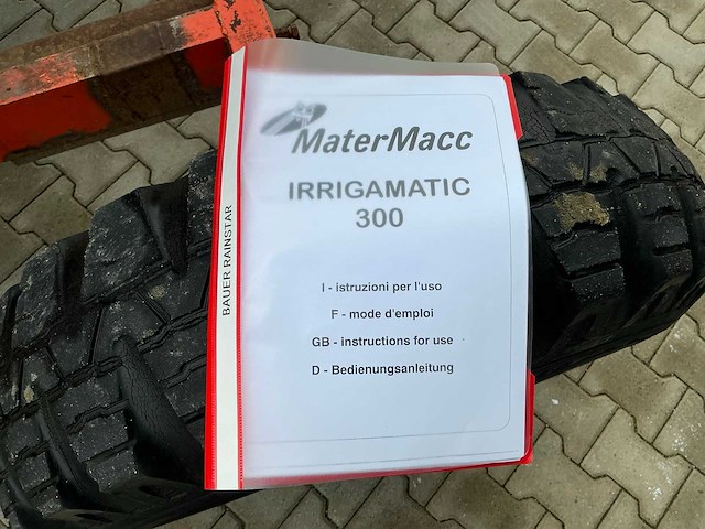 Bauer rainstar 90-300 beregeningshaspel - afbeelding 27 van  29