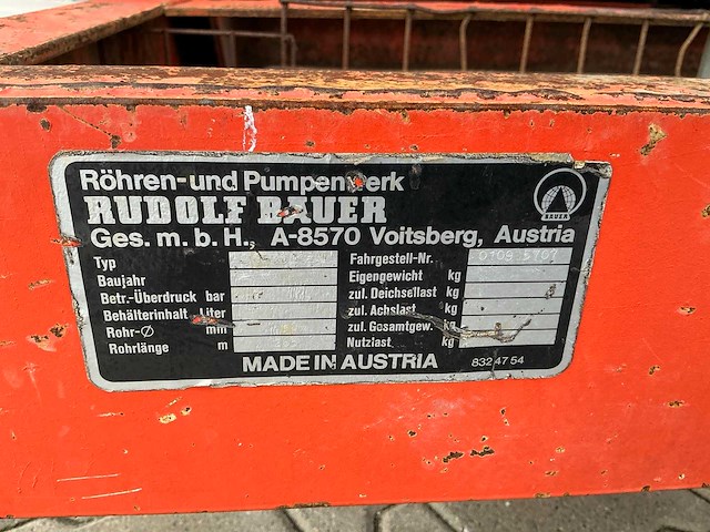 Bauer rainstar 90-300 beregeningshaspel - afbeelding 29 van  29