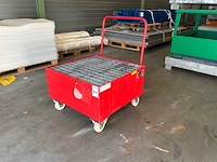 Bauer stalen roostervloer op wielen - afbeelding 5 van  7