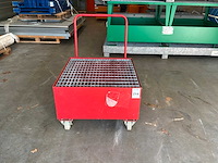 Bauer stalen roostervloer op wielen - afbeelding 1 van  7