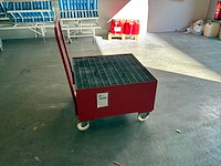 Bauer stalen roostervloer op wielen - afbeelding 3 van  7