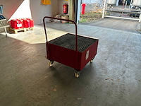 Bauer stalen roostervloer op wielen - afbeelding 7 van  7