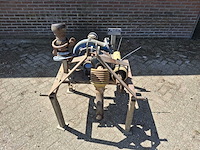 Bauer vtw 80 aftakas waterpomp op 3-puntsframe - afbeelding 3 van  5