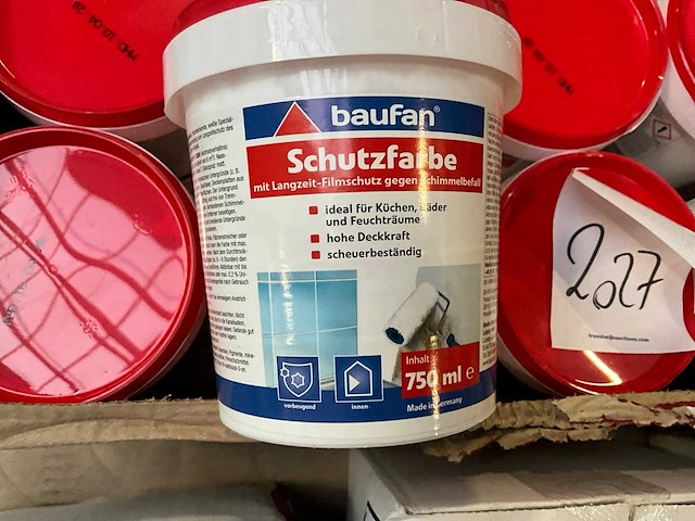 Baufan schutzfarbe verf (8x) - afbeelding 2 van  4
