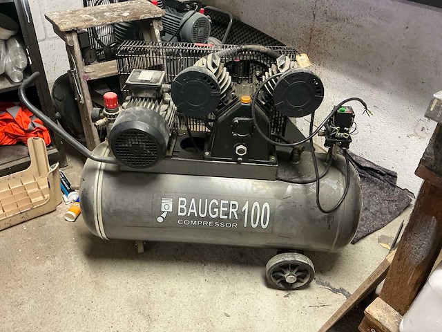 Bauger 100 luchtcompressor - afbeelding 1 van  3