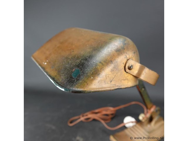 Bauhaus bankiers/notarislamp - afbeelding 4 van  5