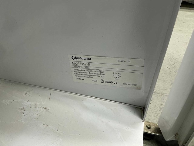 Bauknecht - mkv 1117-r - mini keuken - afbeelding 9 van  17