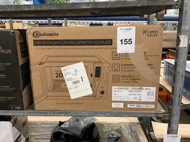Bauknecht - mw 427 sl - magnetron - afbeelding 3 van  4