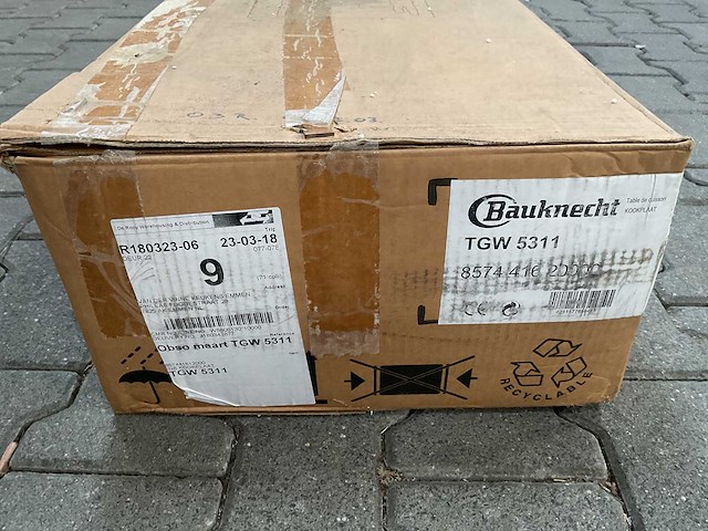 Bauknecht - tgw5311 - inbouw gaskookplaat met 3 branders - afbeelding 3 van  3