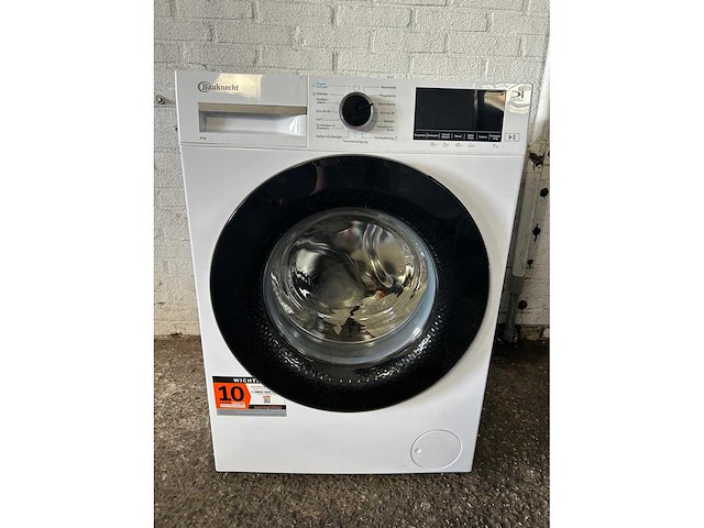 Bauknecht b w 8a10 bs wasmachine, 8 kg, 1400 rpm duits display - afbeelding 2 van  6