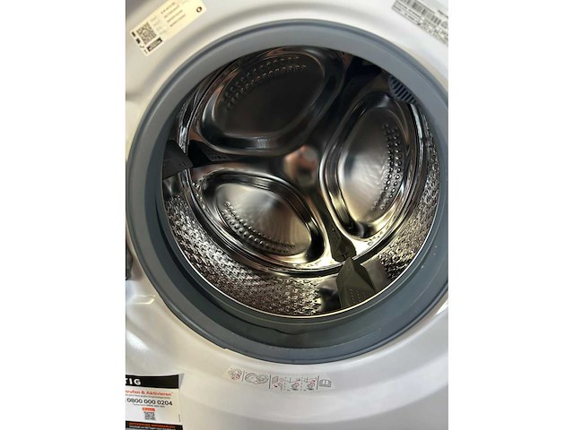Bauknecht b w 8a10 bs wasmachine, 8 kg, 1400 rpm duits display - afbeelding 6 van  6
