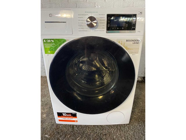 Bauknecht b6r 08e silence de wasmachine voorlader 10 kg - afbeelding 2 van  7