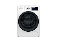 Bauknecht b6r 88e silence de wasmachine voorlader 8 kg 1400 rpm wit duits display - afbeelding 1 van  6