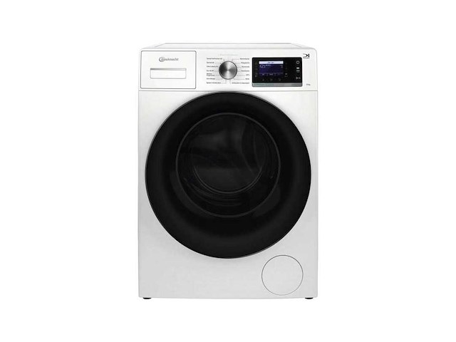 Bauknecht b6r 98 silence de wasmachine voorbelading 9 kg 1400 rpm wit- duits display - afbeelding 1 van  8