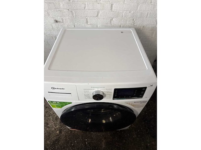 Bauknecht b6r 98 silence de wasmachine voorbelading 9 kg 1400 rpm wit- duits display - afbeelding 5 van  8